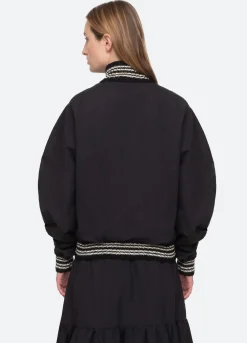 Sea New York Macie Windbreaker Black Cheap