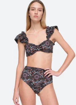 Sea New York Marlee Bikini Top Black Best