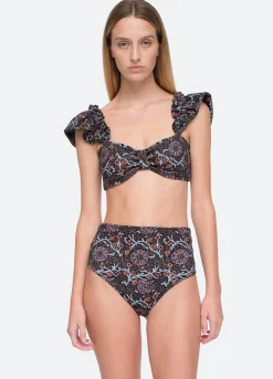 Sea New York Marlee Bikini Top Black Best