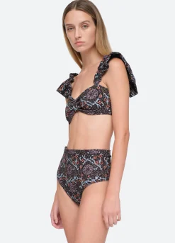 Sea New York Marlee Bikini Top Black Best