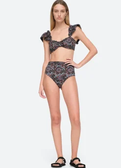 Sea New York Marlee Bikini Top Black Best