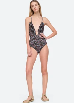 Sea New York Marlee One Piece Black Clearance