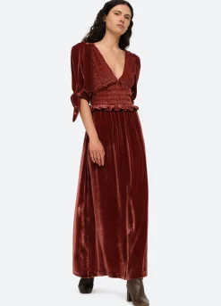 Sea New York Mayde Dress Rust Clearance