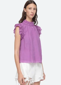 Sea New York Micah Top Lavender Discount