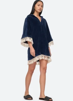 Sea New York Nautical Coverup Navy Shop