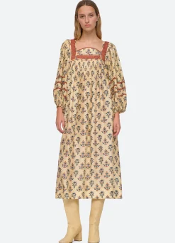 Sea New York Norah Dress Canary Shop