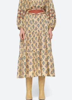 Sea New York Norah Skirt Canary Clearance