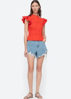 Sea New York Oona Shorts Blue Outlet
