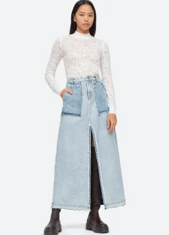 Sea New York Oona Skirt Blue Sale