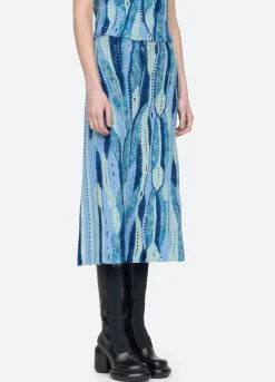Sea New York Otto Skirt Blue Discount