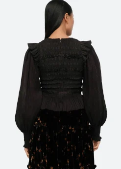 Sea New York Pasha Top Black Flash Sale