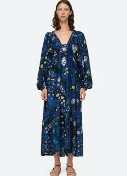 Sea New York Patty L/S Dress Navy Cheap