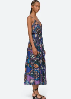 Sea New York Patty Slip Dress Multi Cheap
