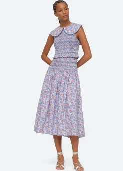 Sea New York Peggy Skirt Blue Discount