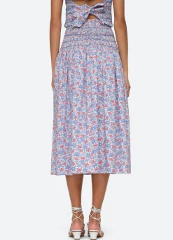 Sea New York Peggy Skirt Blue Discount