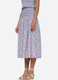 Sea New York Peggy Skirt Blue Discount