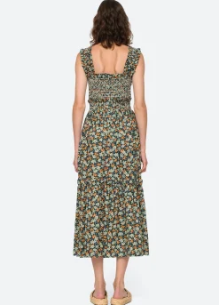 Sea New York Peggy Smocked Dress Discount