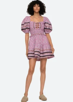 Sea New York Perry Mini Dress Lilac Outlet