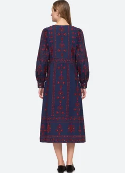 Sea New York Petunia Caftan Navy New
