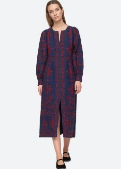 Sea New York Petunia Caftan Navy New