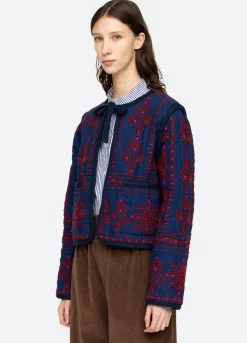 Sea New York Petunia Jacket Navy Flash Sale