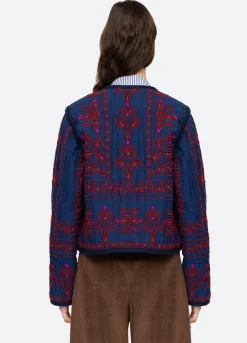 Sea New York Petunia Jacket Navy Flash Sale