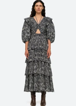 Sea New York Priya Tiered Dress Best
