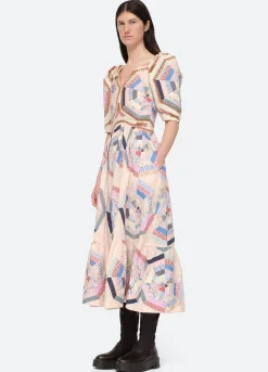 Sea New York Quin Dress Multi Best Sale