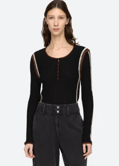 Sea New York Riva L/S Top Flash Sale