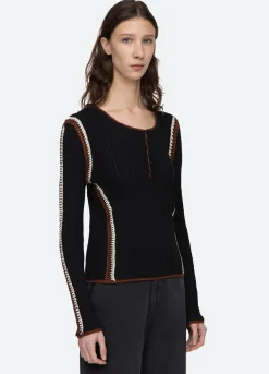 Sea New York Riva L/S Top Flash Sale