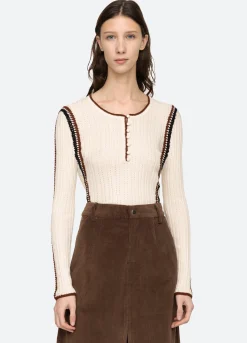 Sea New York Riva L/S Top Flash Sale