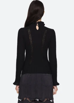 Sea New York Riva Turtle Neck Top Cheap