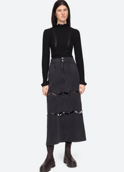 Sea New York Riva Turtle Neck Top Cheap