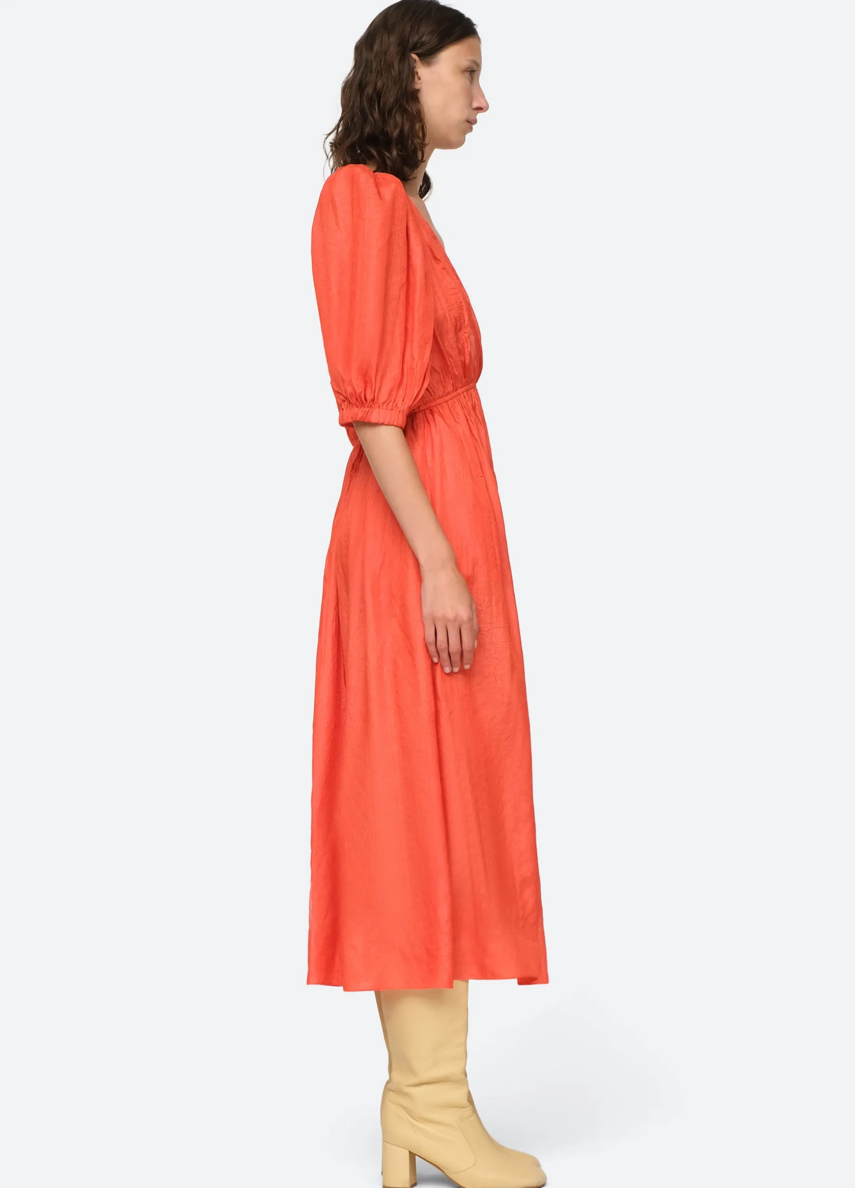 Sea New York Roberta Dress Red Outlet