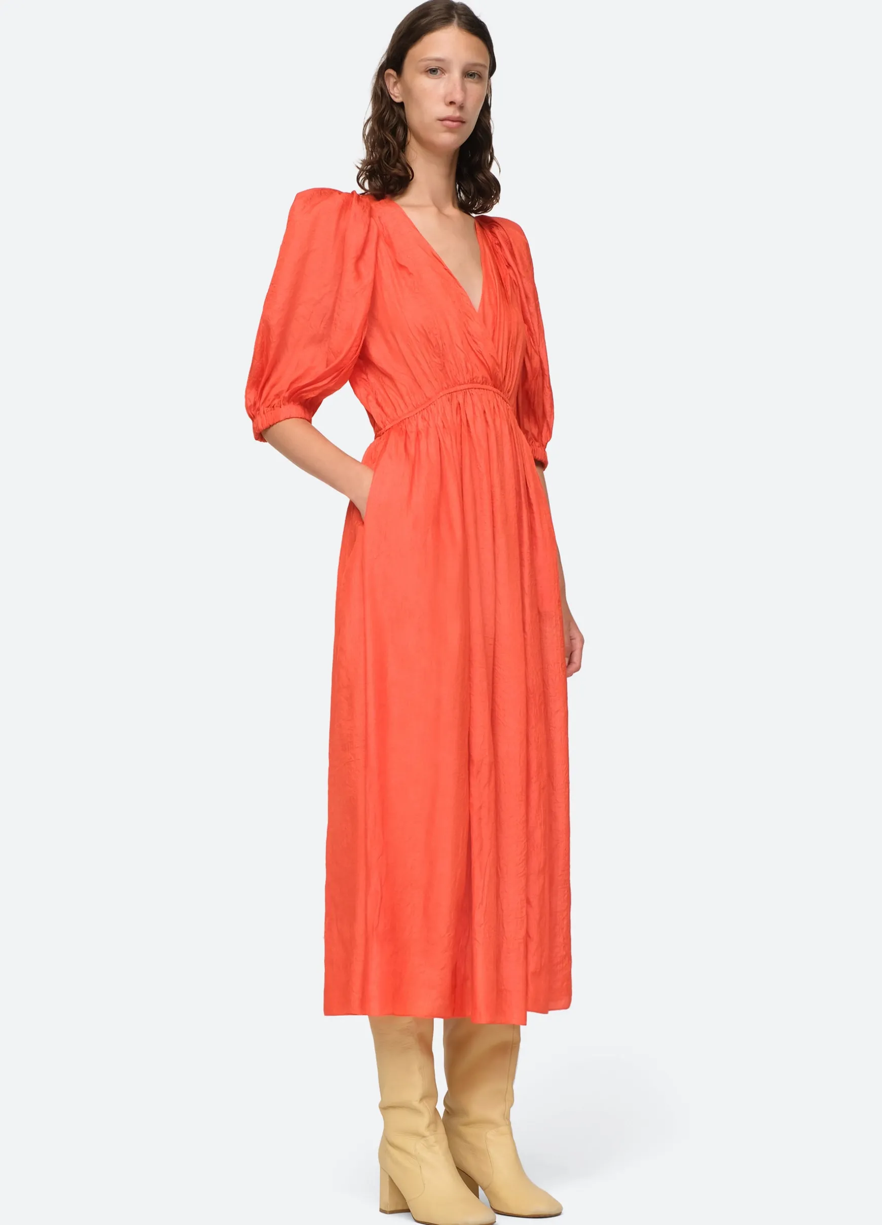 Sea New York Roberta Dress Red Outlet