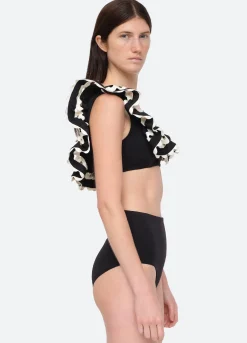 Sea New York Ryleigh Bikini Top Black Online