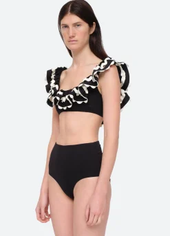 Sea New York Ryleigh Bikini Top Black Online