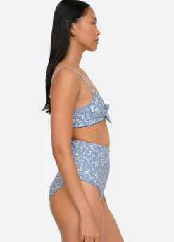Sea New York Sadie Bikini Top Blue Outlet