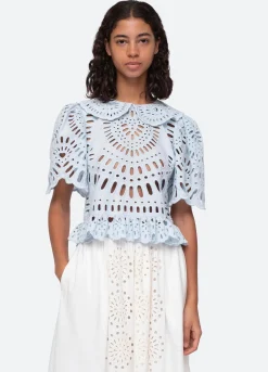 Sea New York Saint Foy Top Blue Cheap