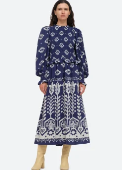Sea New York Sonia L/S Dress Navy Hot