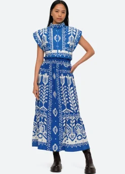Sea New York Sonia Skirt Blue Clearance