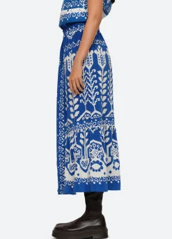Sea New York Sonia Skirt Blue Clearance