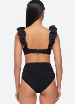 Sea New York Sophie Bikini Top Black Online