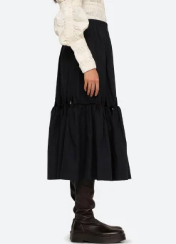 Sea New York Steph Skirt Black Cheap