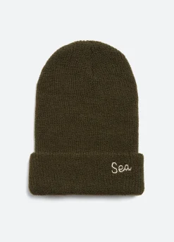 Sea New York Tenzin Beanie Olive Clearance