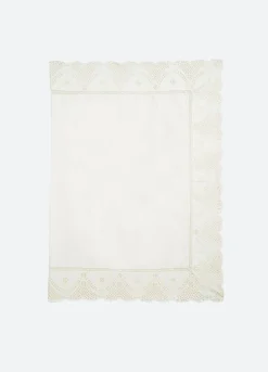 Sea New York Vienne Eyelet Tablecloth White Best Sale