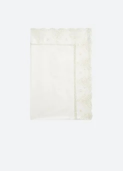 Sea New York Vienne Eyelet Tablecloth White Best Sale
