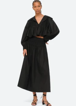 Sea New York Willa Skirt Black Cheap