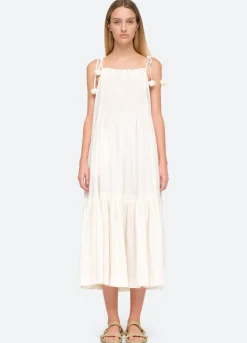 Sea New York Willa Smocked Dress Cheap