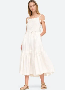 Sea New York Willa Smocked Dress Cheap